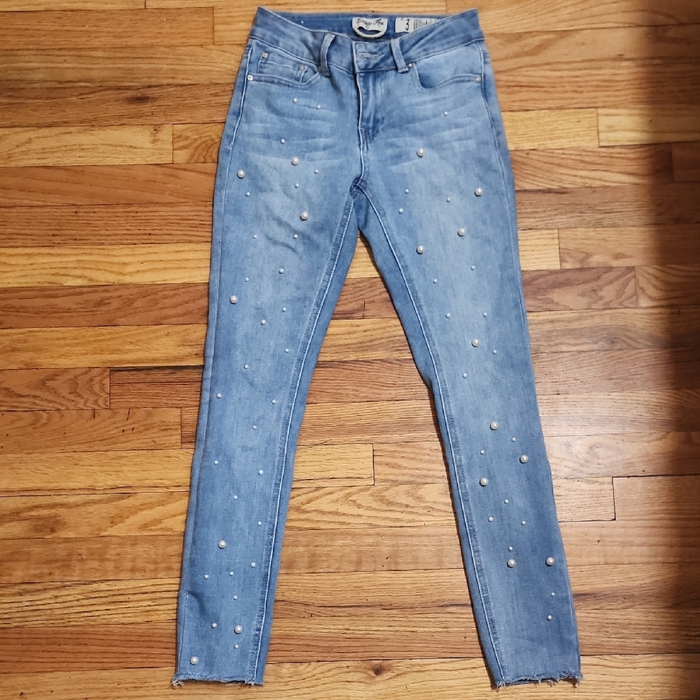Indigo Rein Blue Skinny Jeans